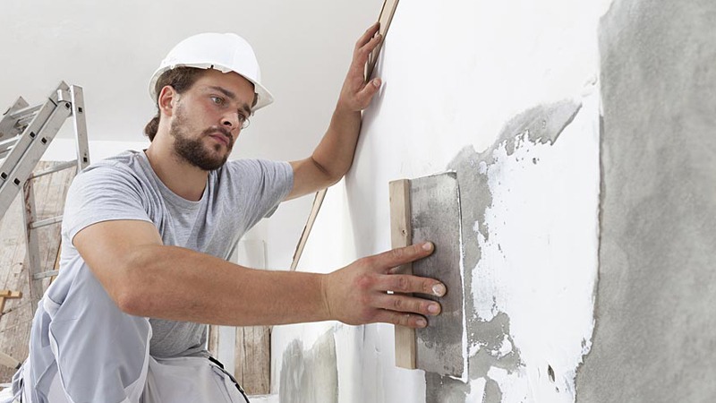 Minimum and maximum plaster thickness